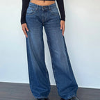 Low Rise Boyfriend Jean