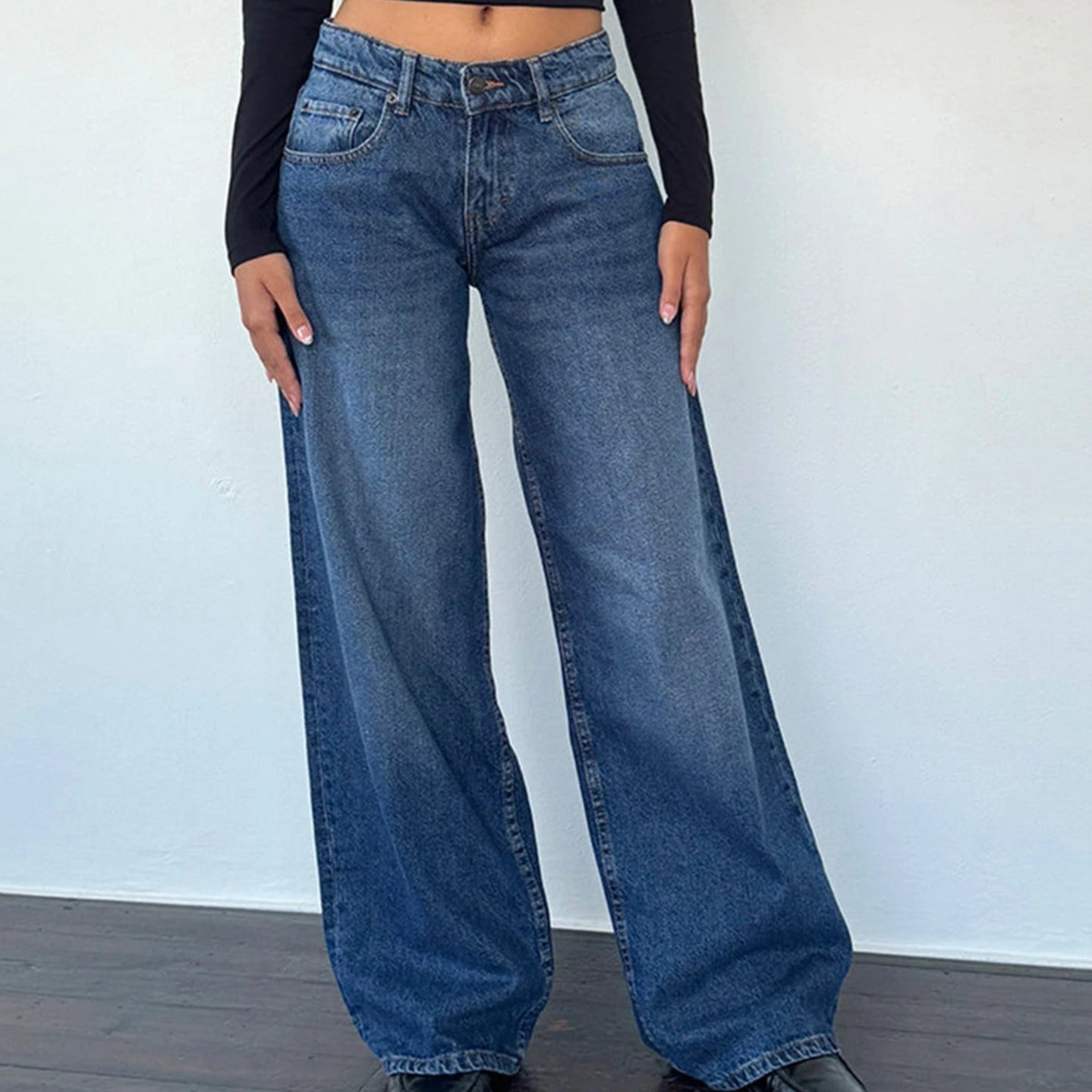 Low Rise Boyfriend Jean