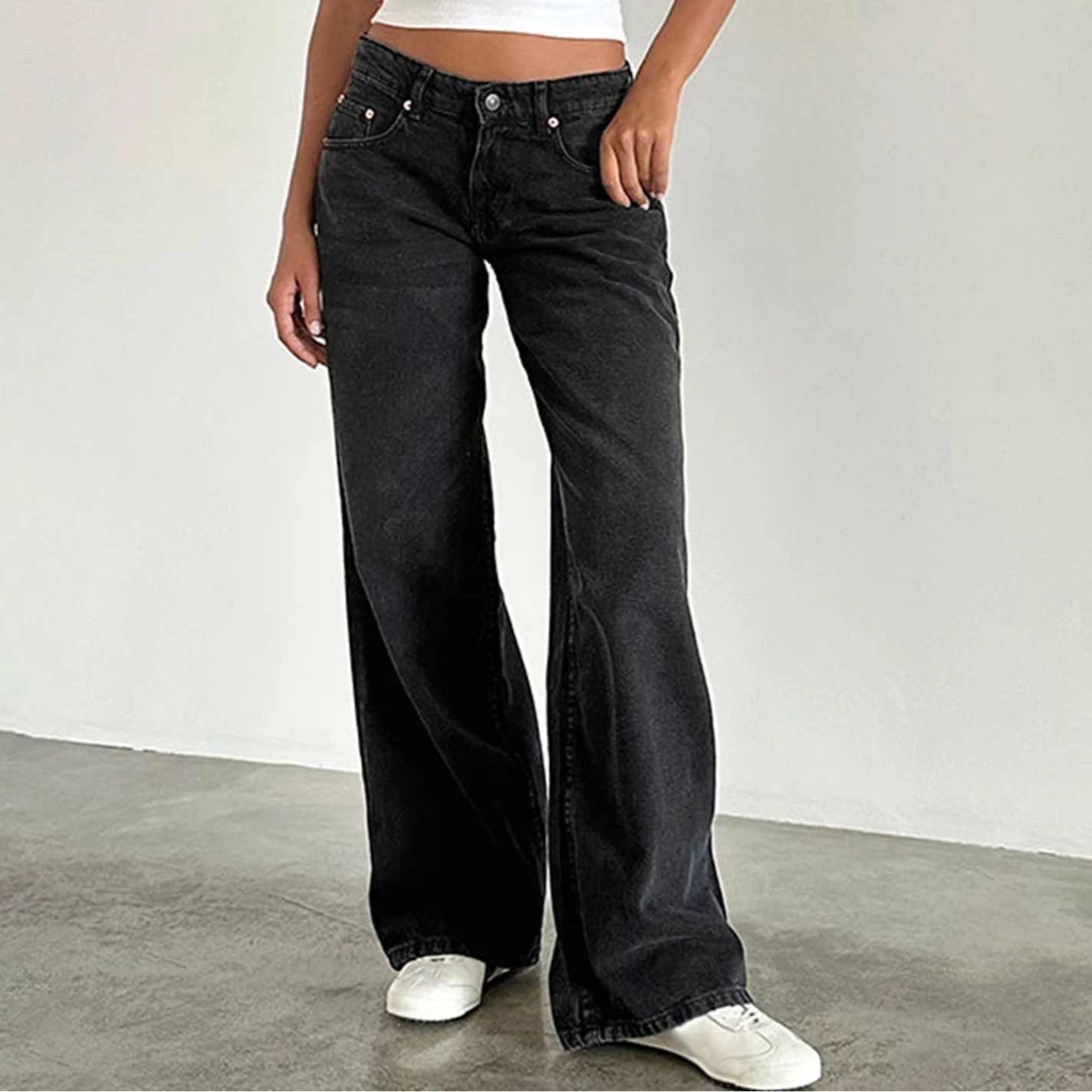 Low Rise Boyfriend Jean