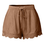 The Lace Trim Lounge Shorts