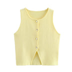 Knit Sleeveless Vest