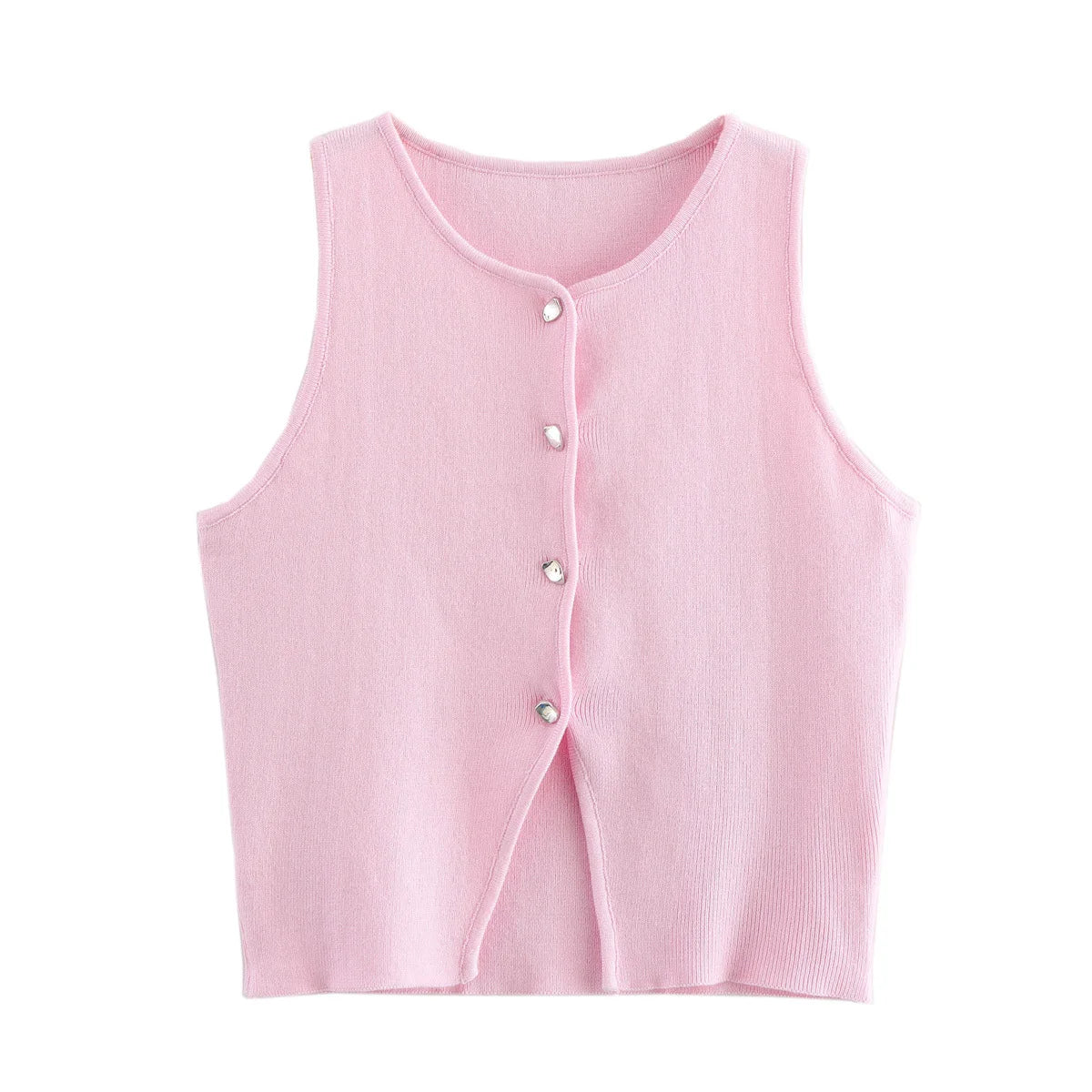 Knit Sleeveless Vest