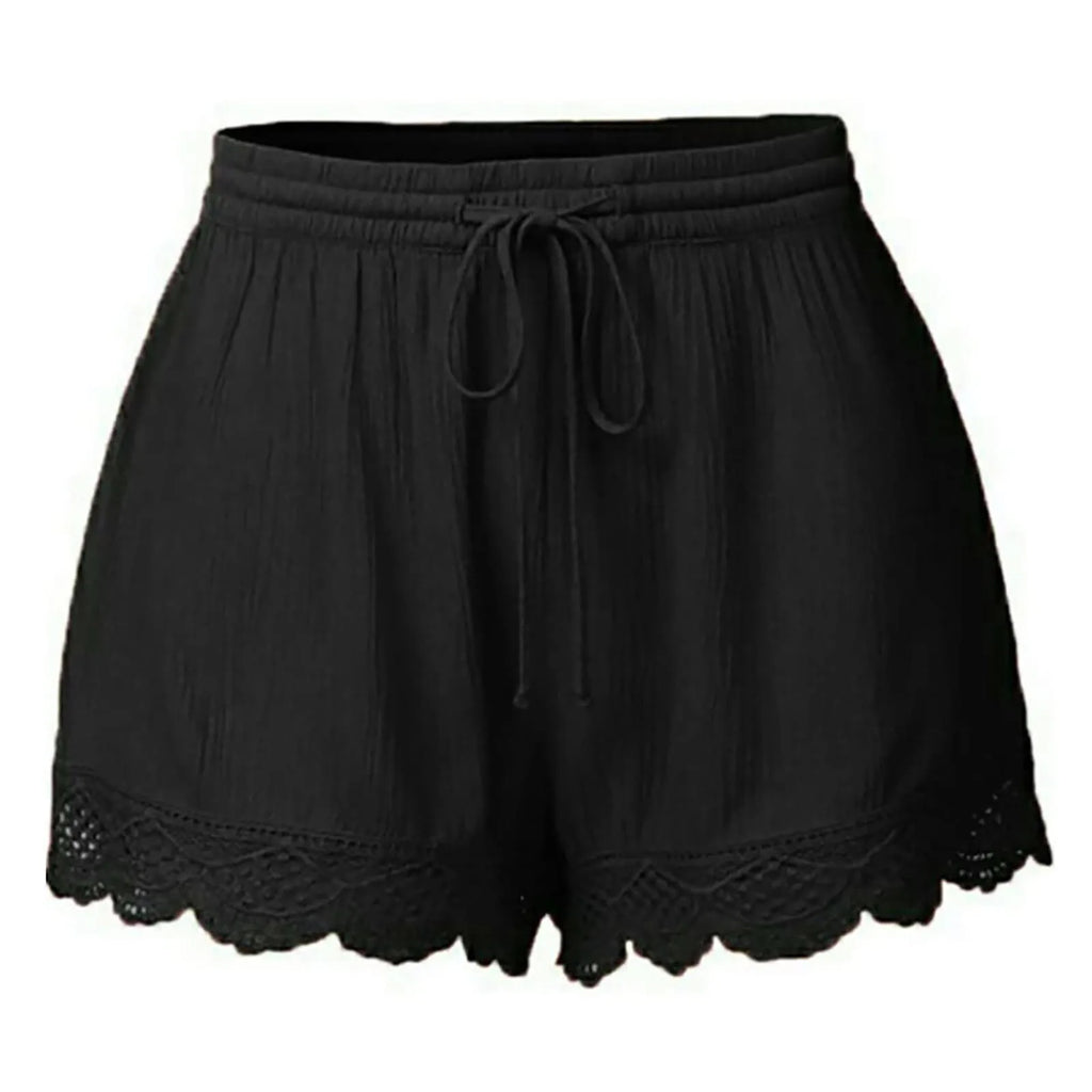 The Lace Trim Lounge Shorts
