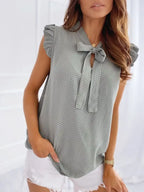 The Polka Charm Blouse