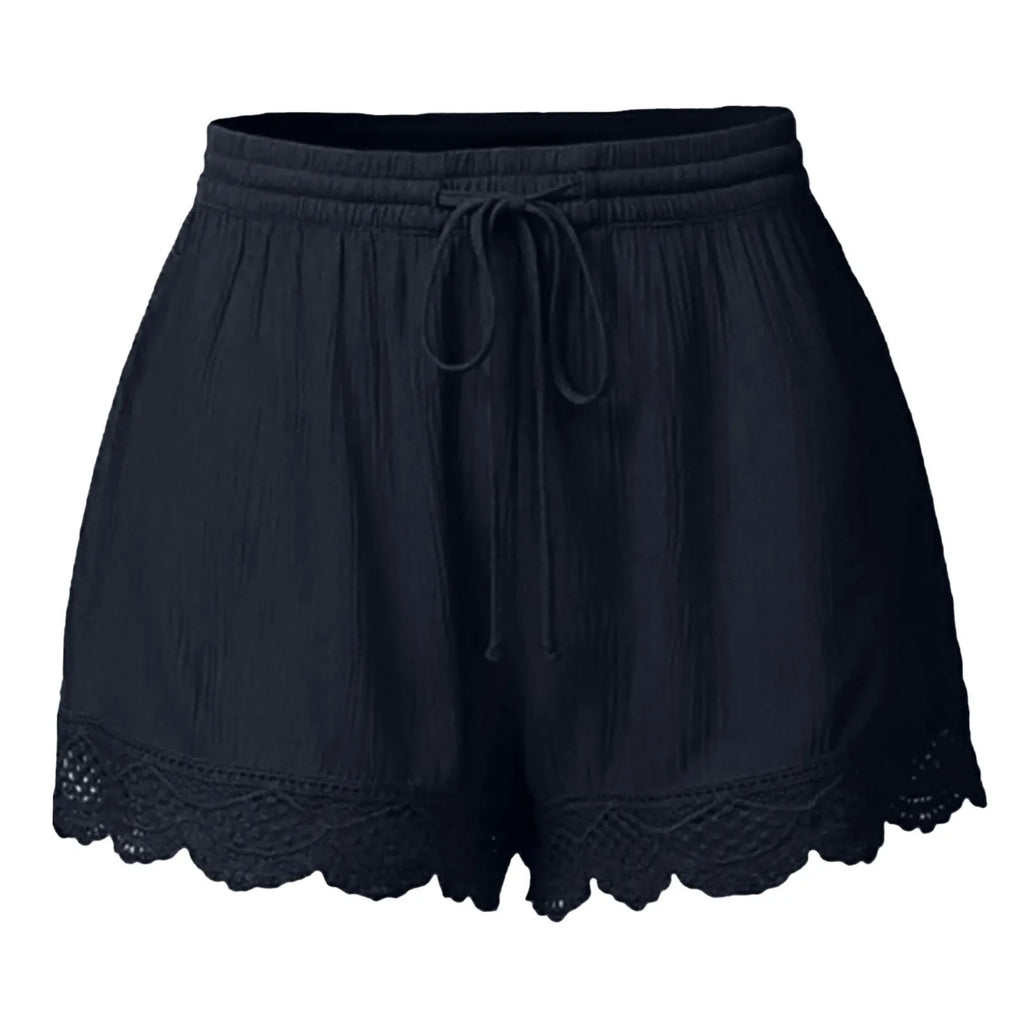 The Lace Trim Lounge Shorts