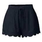 The Lace Trim Lounge Shorts