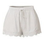The Lace Trim Lounge Shorts