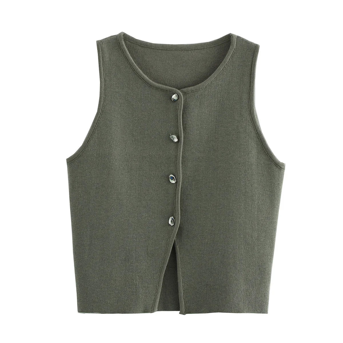 Knit Sleeveless Vest