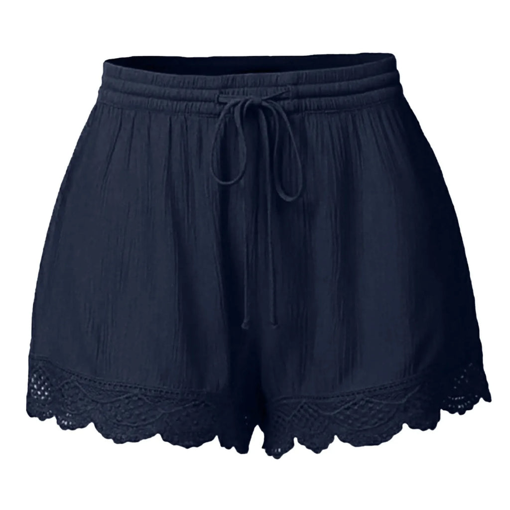The Lace Trim Lounge Shorts
