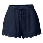 The Lace Trim Lounge Shorts