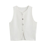 Knit Sleeveless Vest