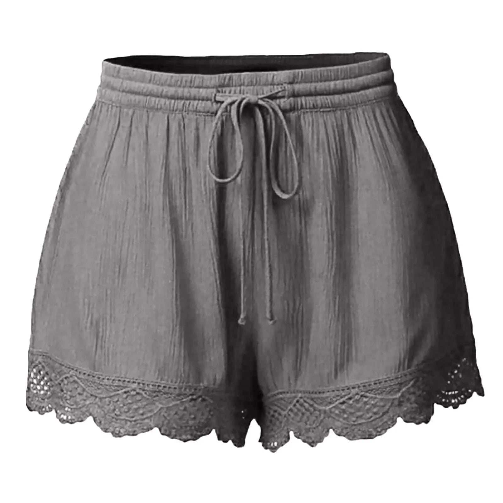 The Lace Trim Lounge Shorts