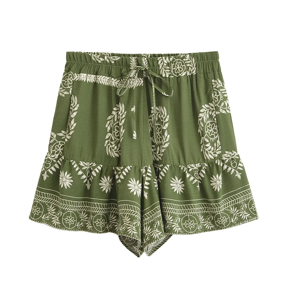 The Boho Ruffle Shorts