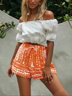 The Boho Ruffle Shorts