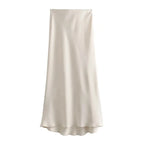Elegant Satin Skirt