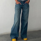 Low Rise Boyfriend Jean