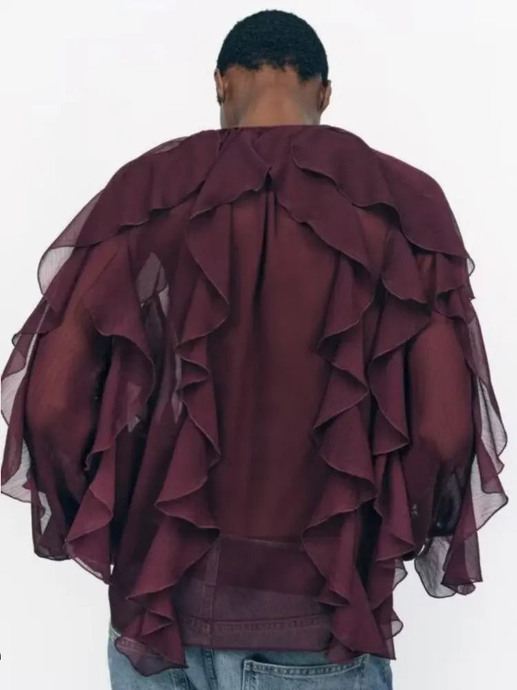 The Layla Ruffled Blouse