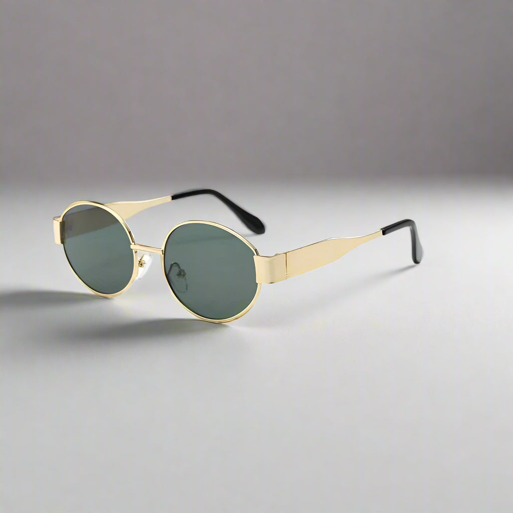 Retro Oval Sunglasses