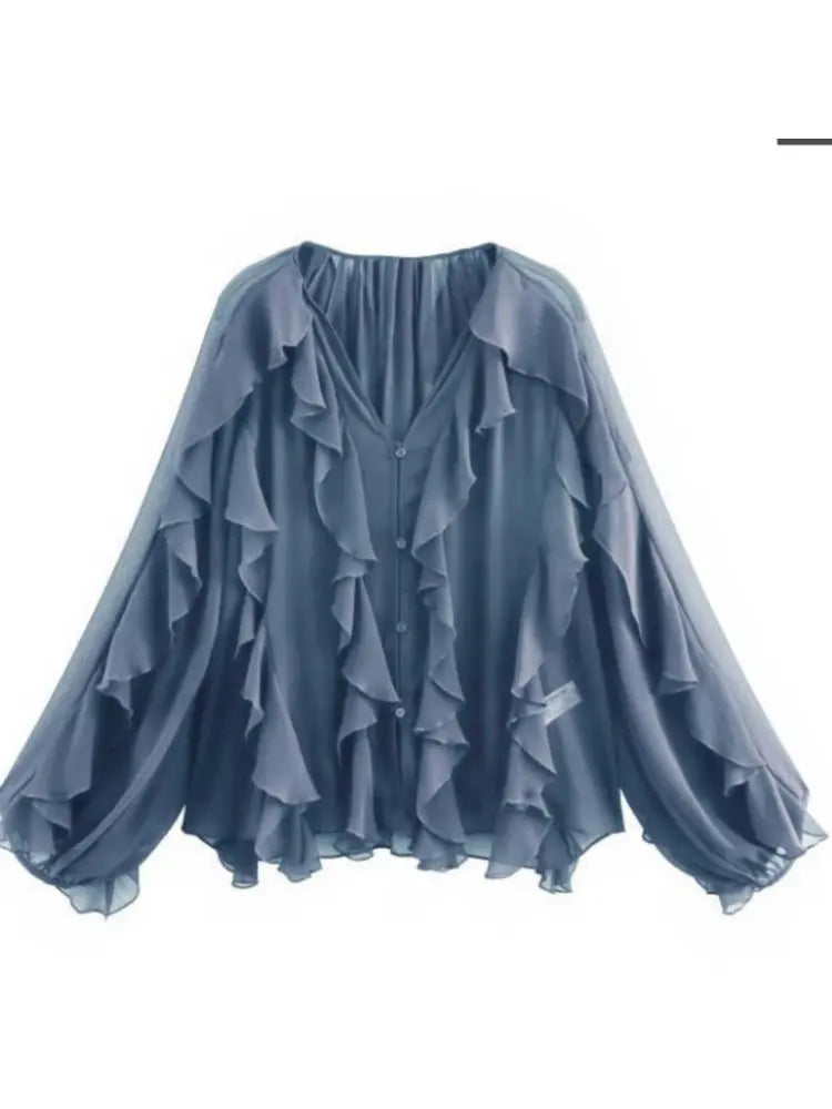 The Layla Ruffled Blouse