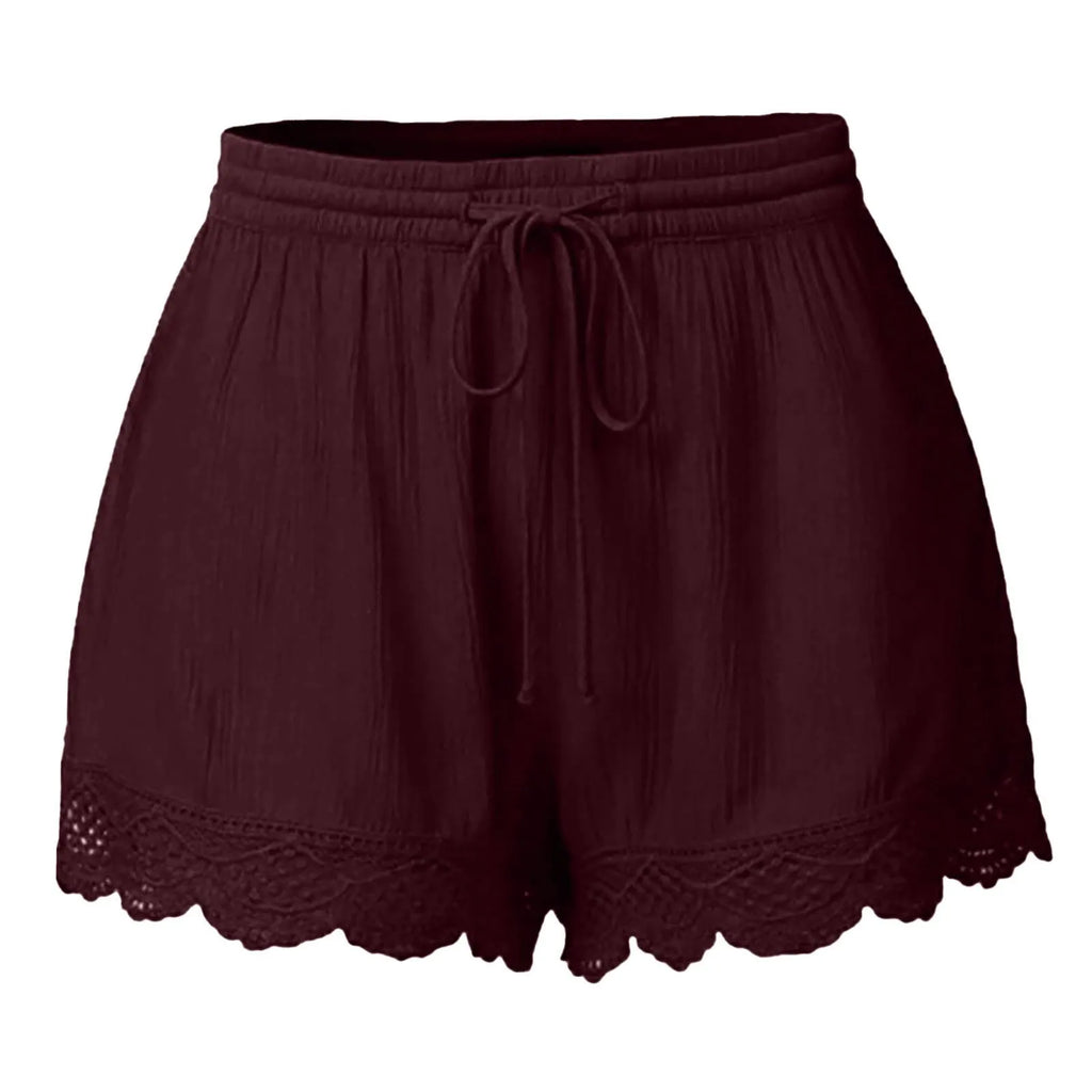The Lace Trim Lounge Shorts