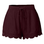 The Lace Trim Lounge Shorts