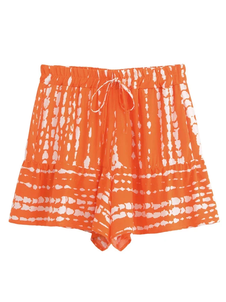 The Boho Ruffle Shorts