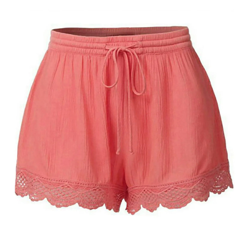 The Lace Trim Lounge Shorts
