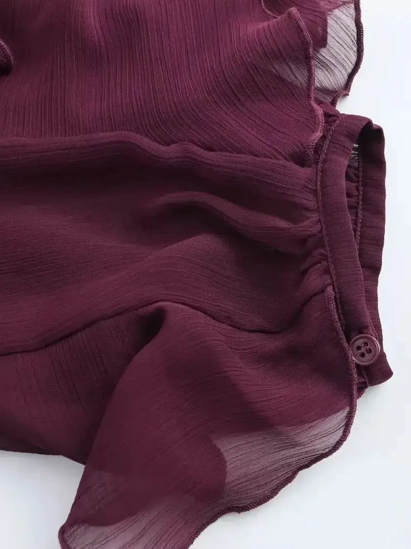 The Layla Ruffled Blouse